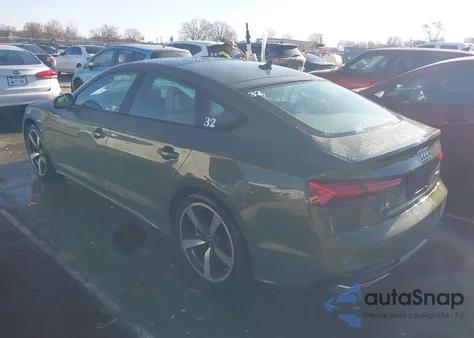 2025 Audi A5 Sportback Premium Plus 45 Tfsi S Line Quattro S Tronic из США, поврежденный, VIN WAUFACF50SA012221